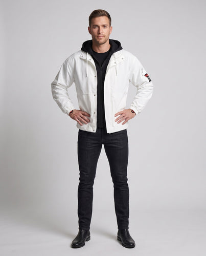 Herren Technische Outdoor-Jacke mit verstellbarer Kapuze Drune