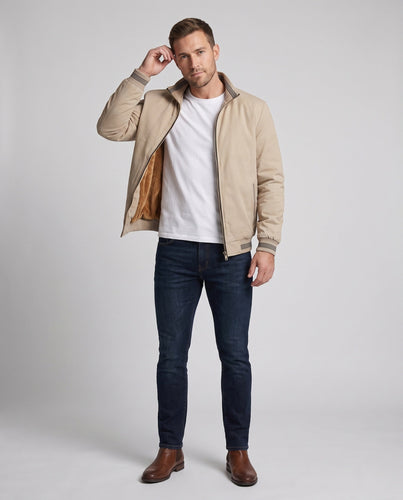 Herren Übergangsjacke mit kuscheligem Innenfutter Drune