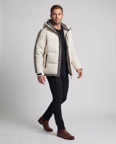 Herren Wärmende Winterjacke Drune