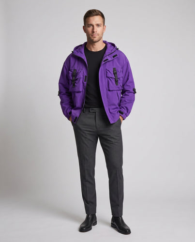 Herren Winddichte Multifunktionsjacke Drune