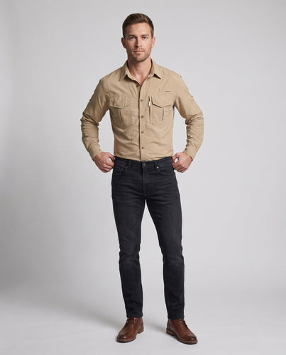Herren Atmungsaktives Outdoor-Funktionshemd Drune