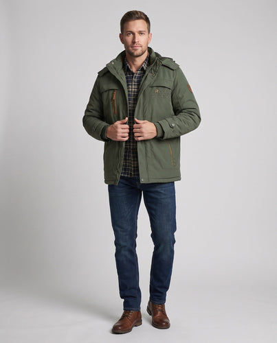 Herren Isolierte Parkajacke Drune