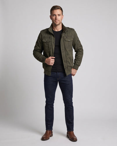 Herren stilvolle Utility-Jacke Drune