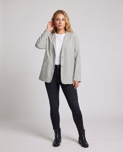 Damen Elegante und bequeme Blazerjacke Drune