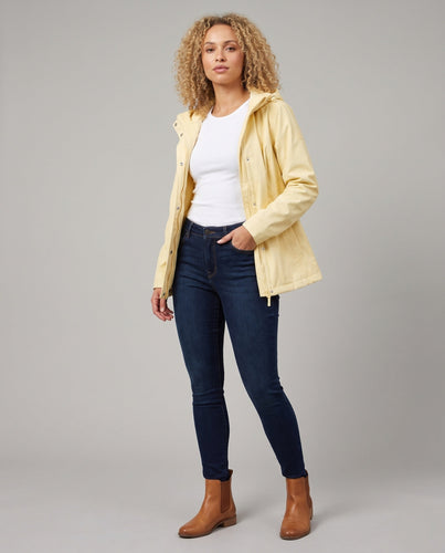 Damen Wasserabweisende Outdoor-Jacke mit Kapuze Drune