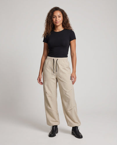 Damen Weite Cargo-Hose Drune