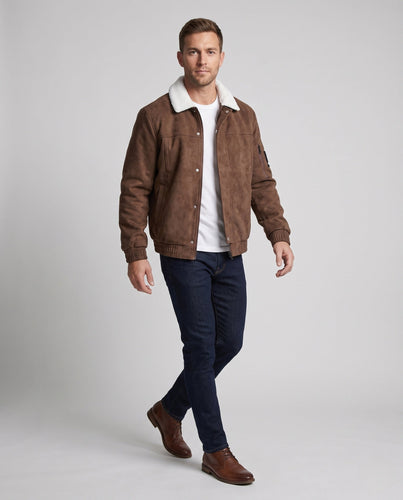 Herren Fleecegefütterte Windjacke Drune