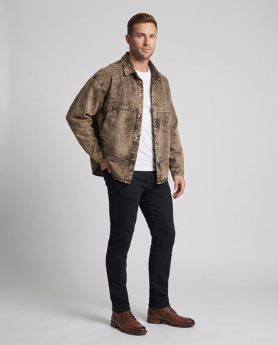 Herren Lässige Jeansjacke Drune