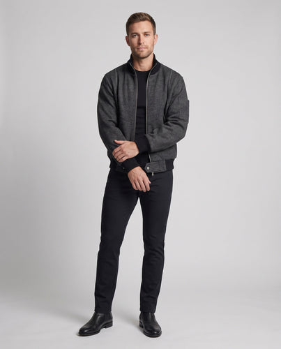 Herren Modische Bomberjacke im sportlichen Design Drune