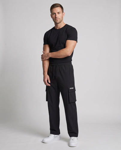 Herren Modische Cargo-Hose mit bequemen Bund Drune
