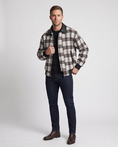 Herren Modische Karojacke Drune