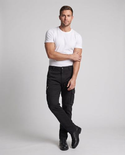 Herren Robuste Cargo-Hose mit praktischen Taschen Drune