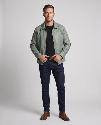 Herren Elegante Skinnjacke Drune