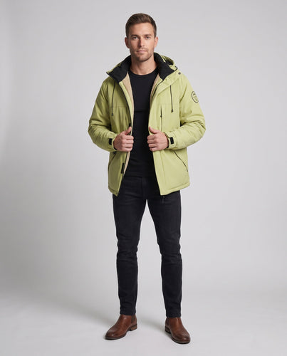 Herren Funktionale Wasserabweisende Kapuzenjacke Drune