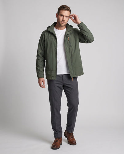 Herren Leichte, wasserabweisende Outdoor-Jacke Drune