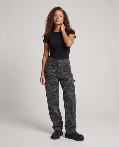 Damenmode Camouflage-Hose Drune