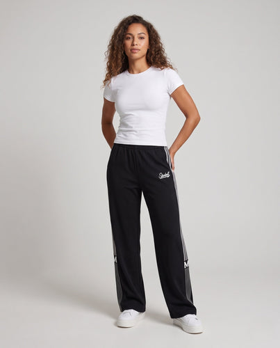 Damen Sportliche Lockere Passform Jogginghose Drune