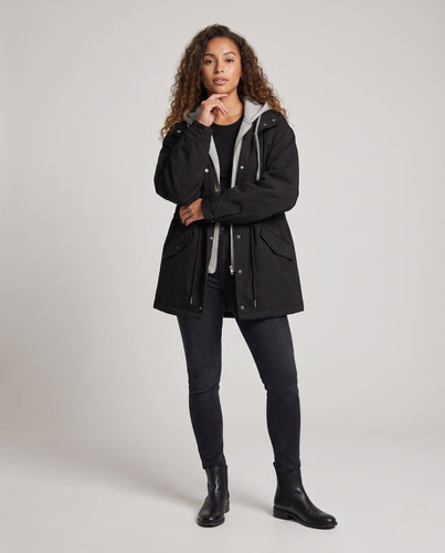Damen Urban Oversized Fleece-Jacke Drune