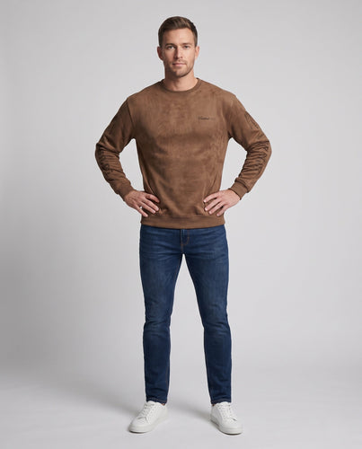 Herren Bequem Sweatshirt mit Modernem Design Drune