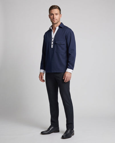 Elegante und bequeme Herrenbluse Drune