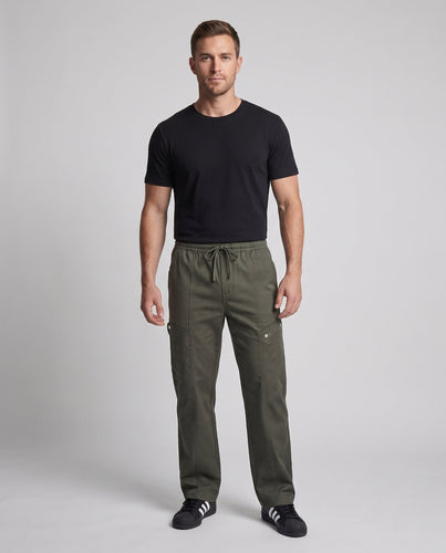 Herren Freizeit Cargo Hose Drune