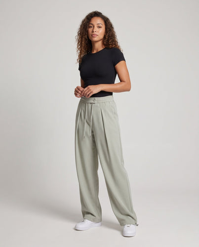 Frauen Bequeme und Stilvolle Freizeit Hose Drune