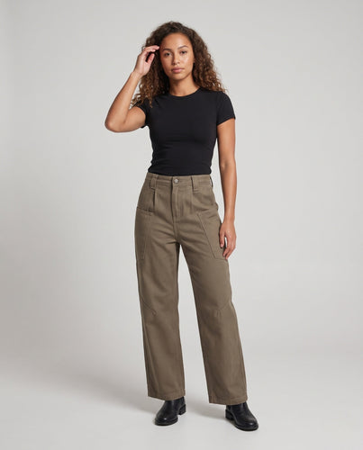 Damen Cargo-Hosen mit praktischen Seitentaschen Drune