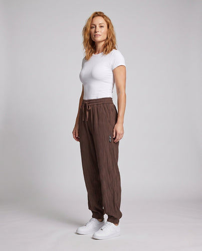 Damen Freizeit Cargo-Hosen mit elastischem Bund Drune