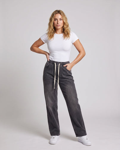 Damen Bequeme Cargo-Hose Drune