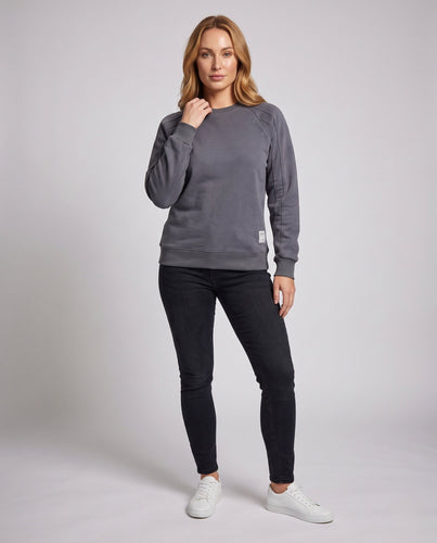 Damen Freizeit Übergroße Sweatshirt Drune