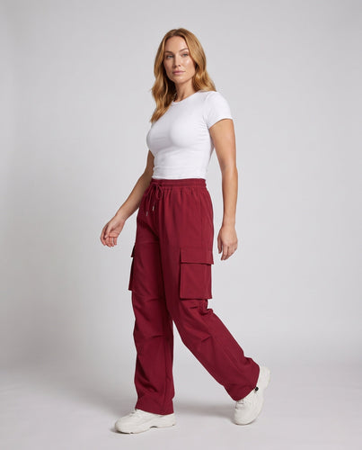 Damen Stilvolle Cargo-Hosen Drune