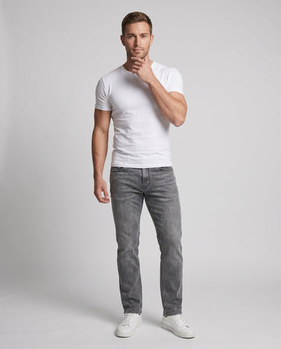 Herren Bequeme Slim Fit Jeans Drune