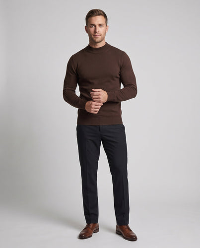 Herren Eleganter Rundhals-Pullover Drune