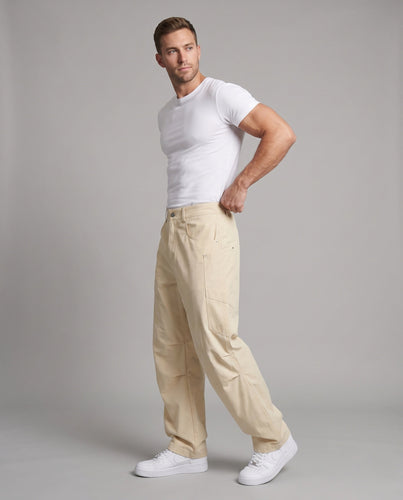 Herren Casual und Bequeme Cargo-Hose Drune