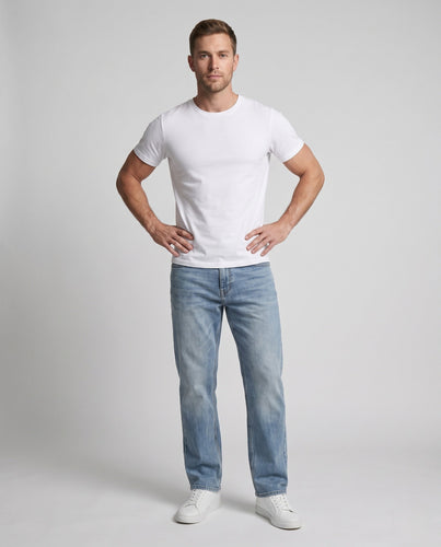 Männer Bequeme Relaxed Fit Jeans Drune