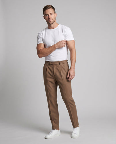 Herren elegante und bequeme Stoffhosen Drune