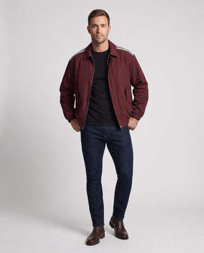 Herren Freize jacket mit hohem Kragen Drune
