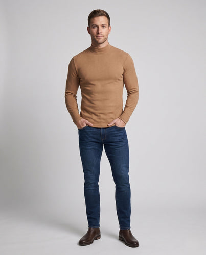 Herren Hochkragenpullover Drune
