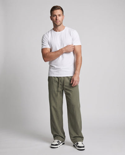 Herren Freizeit Locker-Passform Hose Drune