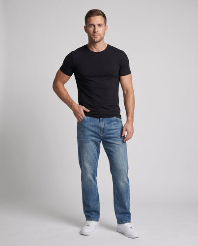 Herren Casual Baggy Jeans Drune