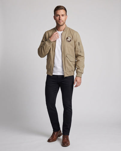 Herren Fashion Bomberjacke Drune