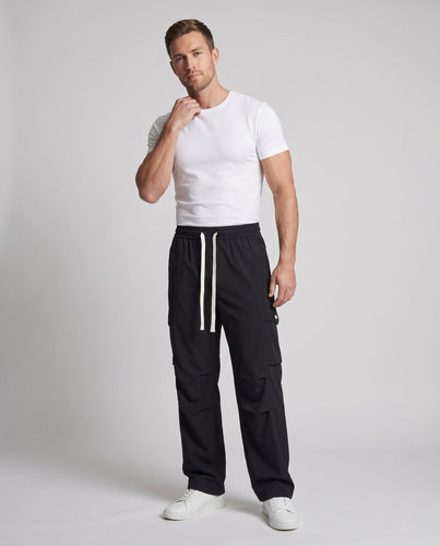 Herrenmode Cargo-Hosen mit hoher Taille und praktischen Taschen Drune