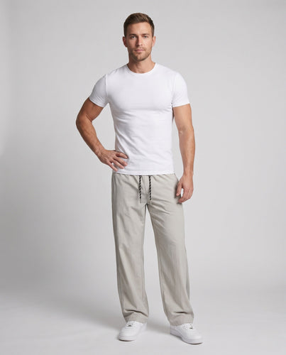 Herren Mode Freizeit Hose mit Atmungsaktiven Einsätzen Drune