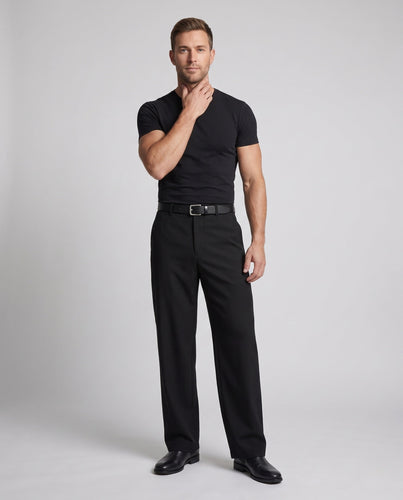 Herren Weitgeschnittene Hose aus hochwertigem Stoff Drune