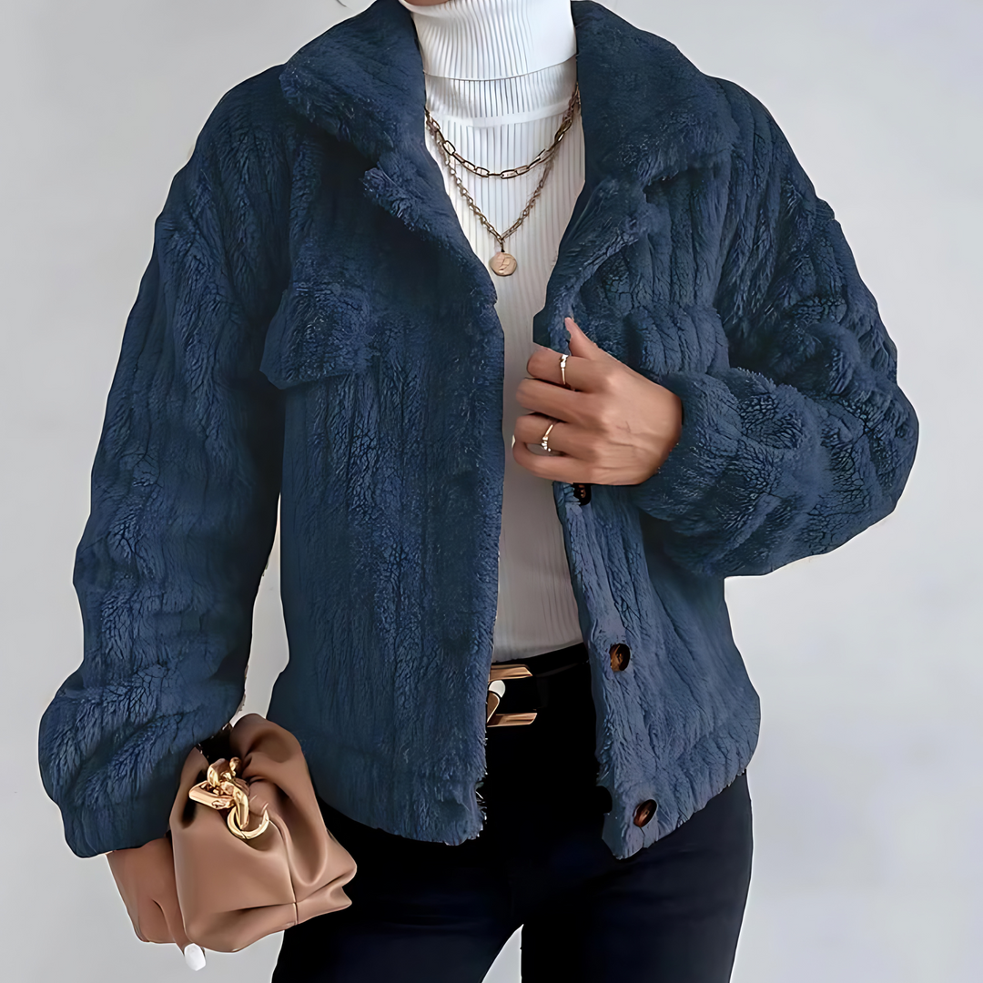 Drune | Teddyjacke Weich und Gemütlich Perfekt für Wintertage