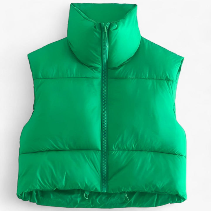 Drune | Weste Kurz Ärmellos Weste Winterbekleidung für Damen