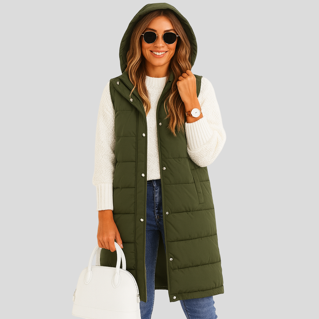 Drune | Weste Warmer Wattierter Bodywarmer für Damen