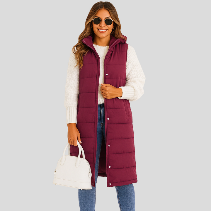 Drune | Weste Warmer Wattierter Bodywarmer für Damen