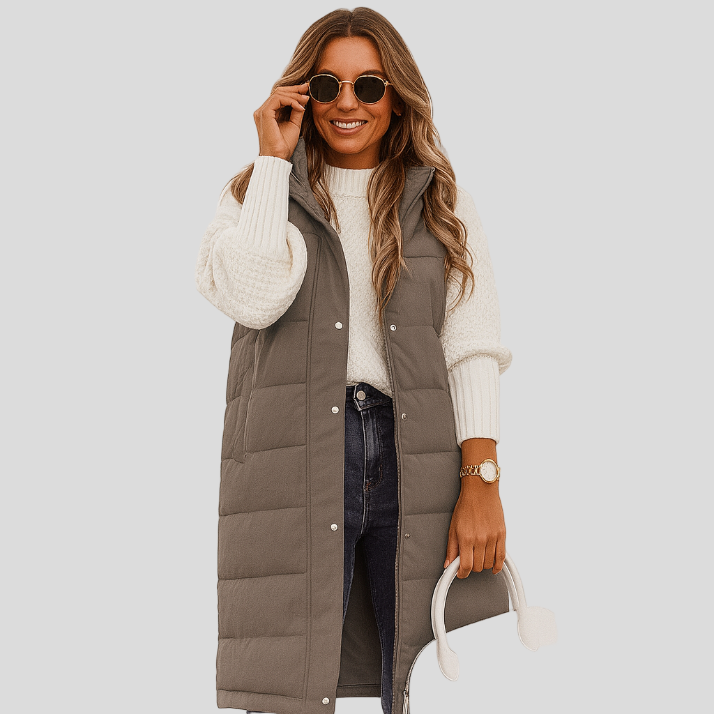 Drune | Weste Warmer Wattierter Bodywarmer für Damen