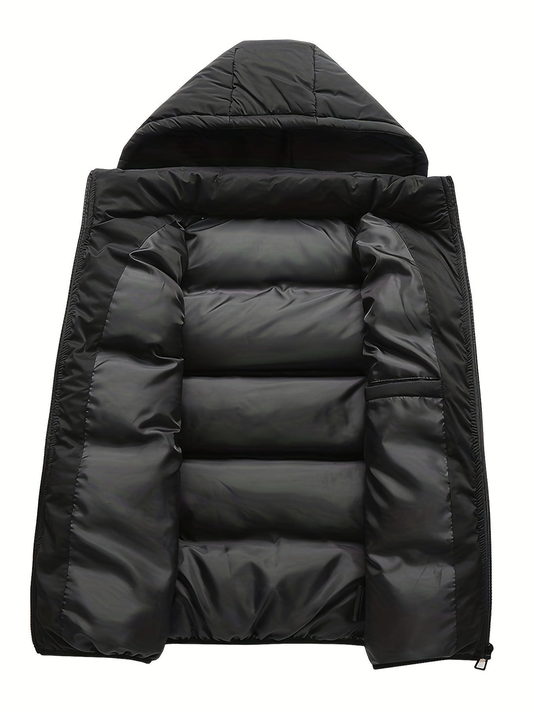 Drune | Puffer-Weste für Herren, mit Kapuze, gepolstert - Winter